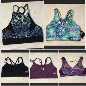 5 New Victoria Secret sports bras